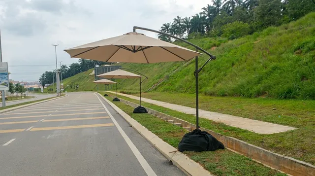 Khaki Parasol rental