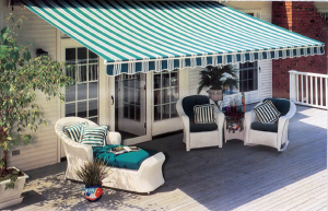 Example of retractable awning